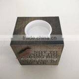 HOT SALE Cheap Decorative Tea Light Wood Candle Holder thumbnail-3