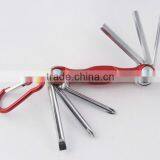2014 New Stock Pocket Mini Multi Aluminium Oxide Promotion Bike Keychain Tools 603-6 thumbnail-1