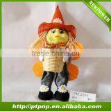Holiday Scarecrow With Bamboo Pot thumbnail-1