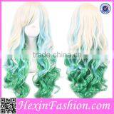 Lover-beauty 68 CM Light Green Gradient Doll Wig thumbnail-2