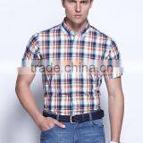 Egyptian Cotton Plaid Men Shirt SHL100 thumbnail-4