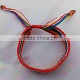 New Design Rainbow Color String Braided Bracelets Hand Woven Fabric Cord Bracelets Friendship Bracelets Gifts thumbnail-3