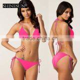 Multicolor Nylon Xxx Photos Bikini Blank Swimwear With Chest Pad thumbnail-4