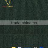 Best Selling Rib Fashion 100 Cashmere Beanie Hats thumbnail-2