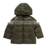 100% Polyester, Taffeta, Down Touch Padding Unisex New Style Baby Hoody Jacket