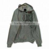 Fahionable Zip Men's Hoodies Sweatshirts, Made of 80% Cotton and 20% Polyester thumbnail-1