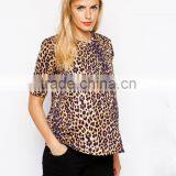 Maternity Scuba T-Shirt in Leopard Print China Products thumbnail-2