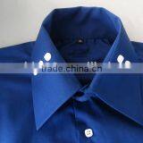 Poplin Latest Shirt Design Cotton Fabric High Collar Mens Dress Shirts With French Cuff thumbnail-2