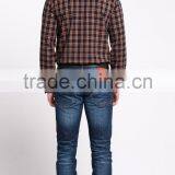 Western Winter Warm Men Plaid Shirt for Cheap Price Customsing thumbnail-5