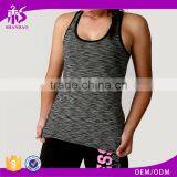 Guangzhou Shandao OEM Wholesale Casual Summer 95% Cotton 5% Spandex Women Yoga Workout Breathable Quick Dry Slim Fit Tank Top