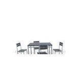 WOODEN DINING SET thumbnail-1