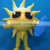 EVA plush material adult sun costume sun mascot costume