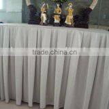 Table Skirt With Pleats thumbnail-1