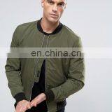 2017 Wholesale New Design Bomber Jacket With Koi Carp Back Embroidery thumbnail-4