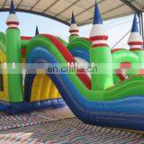 2014 New Design Inflatabe Bouncer With Slide, Commercial Inflatable Combo, Inflatables NC052