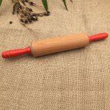 Wooden Rolling Pin,Handles With Paint,Made of Beech Wood thumbnail-3