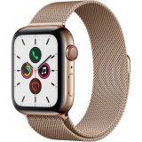 Apple Watch Series 5 (GPS + Cell, 44mm, Gold Stainless Steel, Gold Milanese Loop) Price 150usd