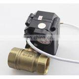 CWX-15Q / N Series of Water Control System DN15-25 2 Way Mini Motorized Electric Ball Valve Water 5v thumbnail-2