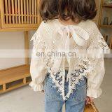 6781 Baby Girl Clothing Girls Kids Blouse Girls Fashion Long Sleeve White Shirt thumbnail-5