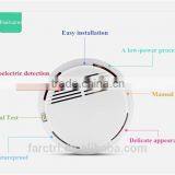 Wireless Smoke Detector Cigarette Fire Alarm Sensor Security Fire Detection System for Office Building / School / Shop thumbnail-3