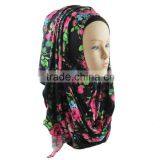 Slip On Instant Amira Style Cotton Jersey On-the-go Hijab Shawl Scarf thumbnail-1