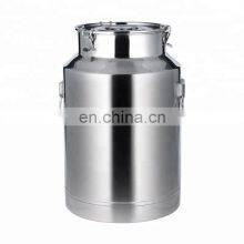 Stainless Steel Aluminum Milk Can Storage Tank for Milk Transport thumbnail-1