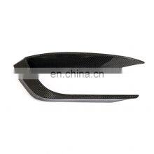 Carbon Fibre Front Bumper Fins Canards for Maserati Ghibli 2018 thumbnail-2