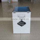 Vintage Ice Cooler Box With Acrylic Cover Lid Customized Color and Logo thumbnail-2