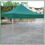 Steel Pop Up Marquee Tent Frame 3x3m ( 10ft X 10ft),30mm, With Green Canopy & Valance(Unprinted)