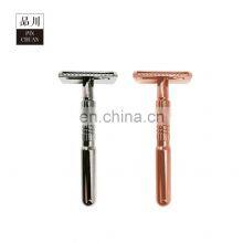 Premium Quality Double Edge Classic Design Stainless Steel Blade Razor Shaver Safety Razor thumbnail-4