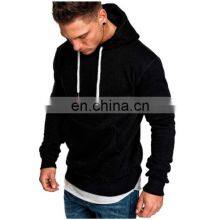 New Product Essential Hoody Plain V Neck Sweater Man Pant Pria Full Zip Up Jogger Cropped Crop Top Fitted Hoodie thumbnail-3