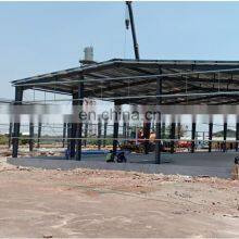 Prefabricated Industrial Warehouse Workshop Shed Metal Building Steel Structures thumbnail-1