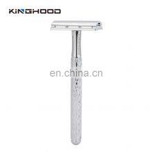 Custom Aluminum High Quality Double Edge Stainless Steel Safety Razors thumbnail-2