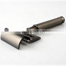 Adjustable Metal Brass Handle Chrome Safety Razor Shaving Machine For Man thumbnail-5