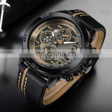 Naviforce 9110 Japan Quartz Movt Custom Logo Watch Leather Complete Calendar Wristwatches Naviforce Watches For Men thumbnail-3
