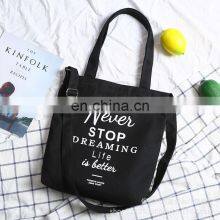 Manufacturers Direct Sales Custom Logo Single Shoulder Sloping Canvas Bag Shoulder Strap Adjustable Shopping Bag thumbnail-4