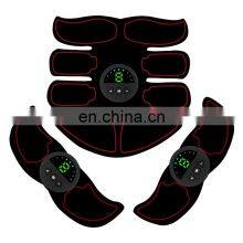 EMS Muscle Stimulator Abs Abdominal Muscle Toner Body Fitness Shaping Massage Patch Sliming Trainer thumbnail-1