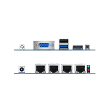 Embedded Intel Baytrail N3540 Motherboard for Network Server/Firewall Windows 7/10/Linux PfSense Router thumbnail-5