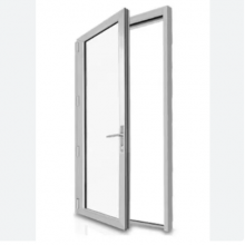 Factory Price Thermal Break Aluminum Alloy Swing Door Aluminum Single Door thumbnail-3