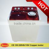 7-10KG home use semi automatic top load two tub washing machine