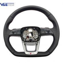For Audi Q3 Heated Multifunctional Perforated Leather Steering Wheel With Key Button Assembly thumbnail-1