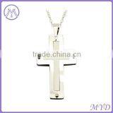 Unique Stainless Steel Latin Medieval Cross Pendant thumbnail-3