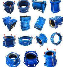 DN700 Ductile Iron Pipe Joints Dismantling Joint Rigid Type Flange Drilled to PN16 Dresser Coupling for PVC thumbnail-5