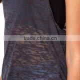 Blank Transparent Drop Armhole Tank Top/Sexy Sleevless Blouse thumbnail-3