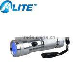 Ultra-Violet Flashlight Gold Color 365nm Ultraviolet Flashlight With 14 LED thumbnail-1