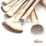 OEM/ODM wholesale high quality personalized Professional 24pcs custom logo cosmetic orange makeup brush set