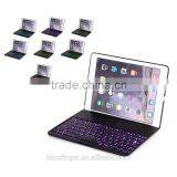 Best Seller Backlit Aluminium Alloy Bluetooth Keyboard Case for 9" Android Tablet With Smart Cover thumbnail-4