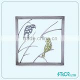 New Squrare & Metal Wall Decor with Frame