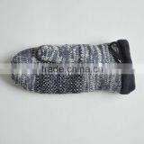 Cheapest Knitted Gloves Ladies Soft Winter Heated Gloves With Black Grey Warm Mittens thumbnail-2
