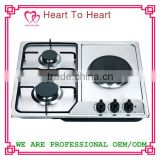 2 gas burner with hotplate Gas stove XLX-6113SE1